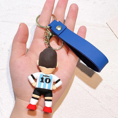 Kawaii 3D Messi keychain