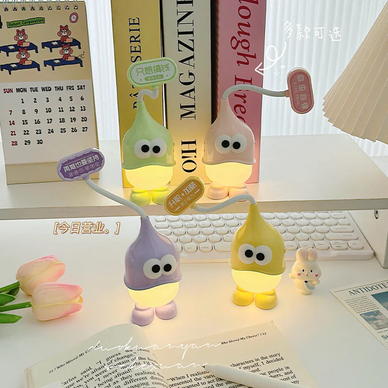 Cute Monster LED Night Desk Lamp