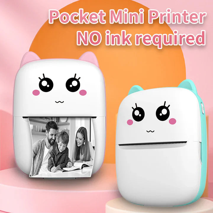Bluetooth Mini Pocket Printer🖨️✨