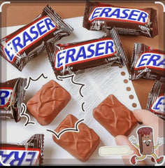 Kawaii Sneakers Chocolate Erasers 🍫✨