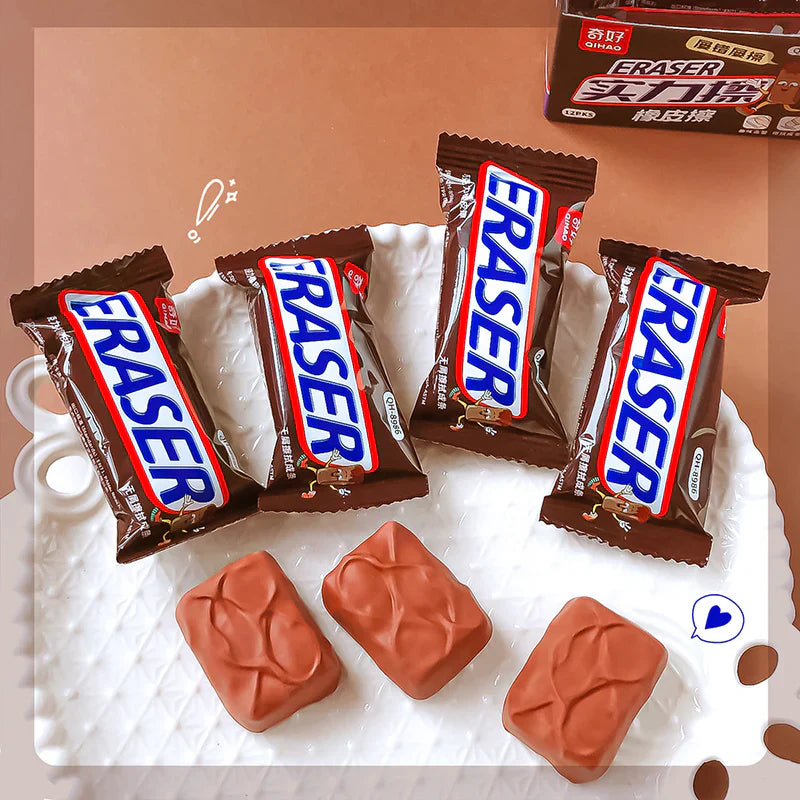 Kawaii Sneakers Chocolate Erasers 🍫✨