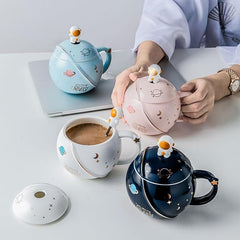 3D Astronaut Space Mug