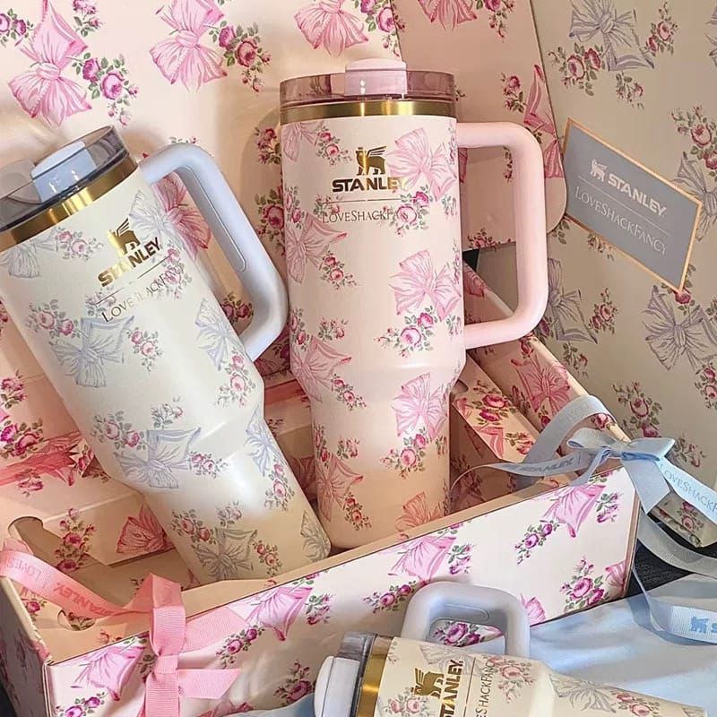 Stanley x LoveShackFancy Floral Bow Sipper