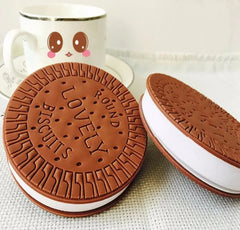 Round Biscuit Mini Scented Diary/ Notepad