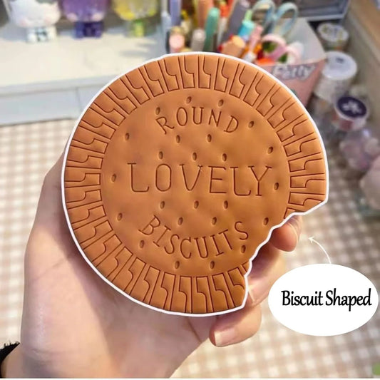 Round Biscuit Mini Scented Diary/ Notepad
