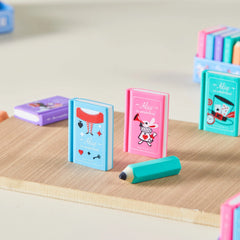 Book and Pencil Eraser