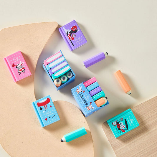Book and Pencil Eraser