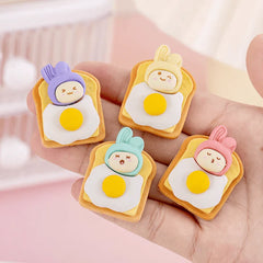 Bread Egg 3D Eraser ( 1pc )