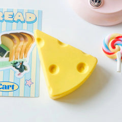 Easy To Clean Cheese-shaped Eraser (1 slice)