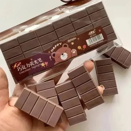 Chocolate Highlighters Set ( 6 pcs )