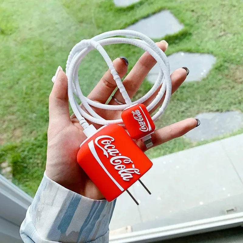Coco Cola Charger Cover