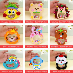 DIY Animal Shaking Pendant Craft Kit for Kids | Fun & Easy Handmade Activity