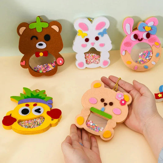 DIY Animal Shaking Pendant Craft Kit for Kids | Fun & Easy Handmade Activity