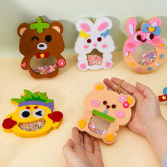 DIY Animal Shaking Pendant Craft Kit for Kids | Fun & Easy Handmade Activity