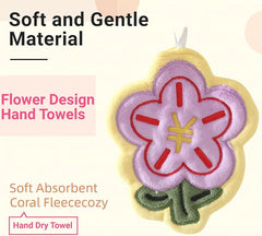 Kawaii Floral Towel (1 piece)