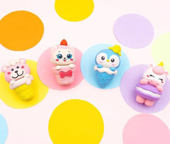 Cute Cartoon Ice Cream Detachable Eraser
