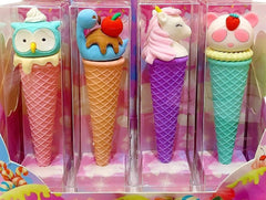 Kawaii Ice Cream Cone Erasers