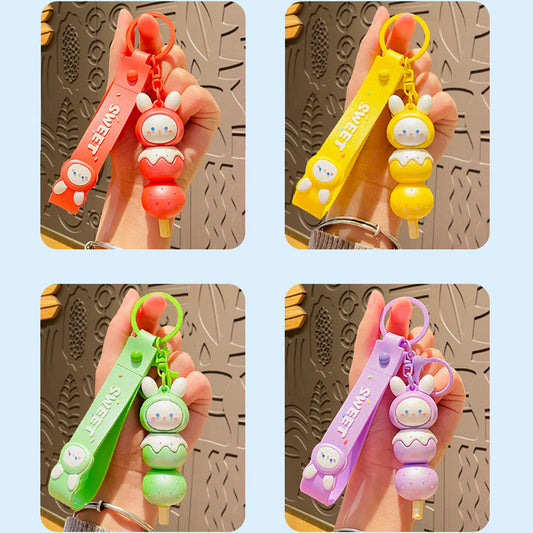 Bunny Ice-cream Keychain (Buy 1 Get 1 Free)