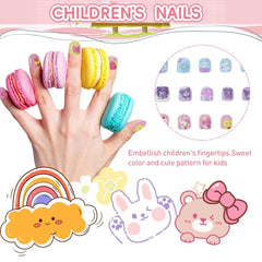 Kawaii Girls Press On Nail Set (1 set)