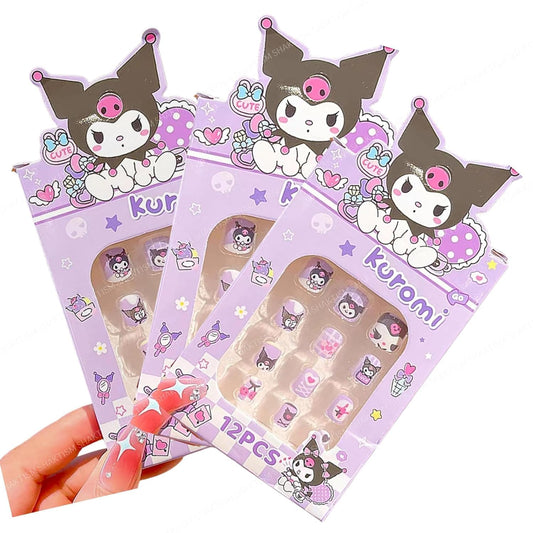 Kawaii Girls Press On Nail Set (1 set)