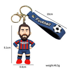 Kawaii 3D Messi keychain