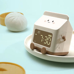 Intelligent Multi-functional Milk box Alarm Clock