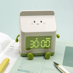 Intelligent Multi-functional Milk box Alarm Clock