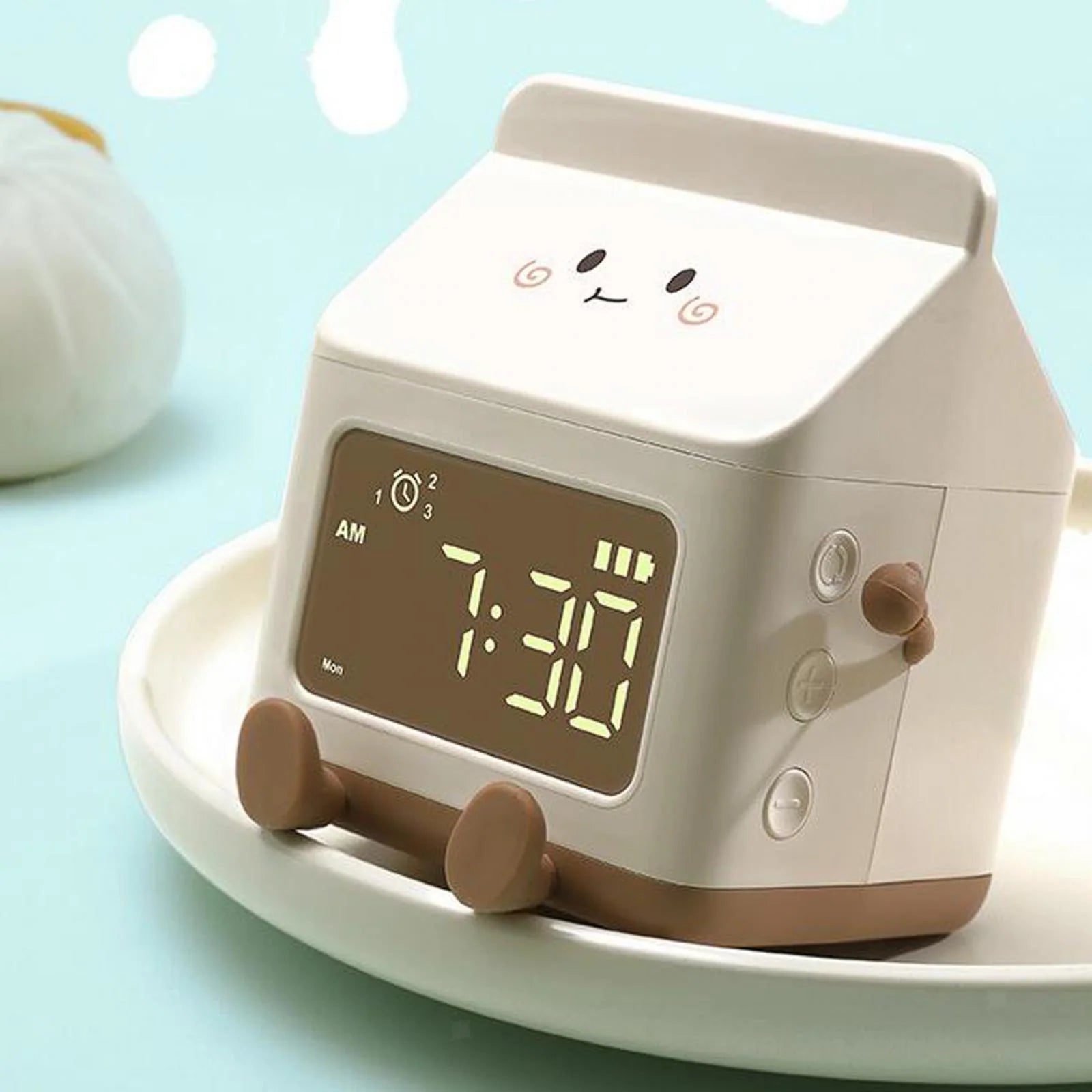 Intelligent Multi-functional Milk box Alarm Clock
