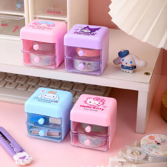 Mini Desk Storage Organizer with Drawer ( 1pc )