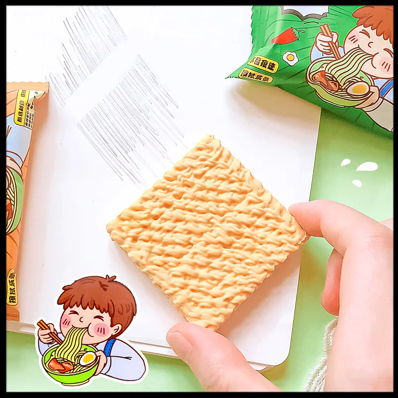 Instant Noodle Eraser (Set of 2)