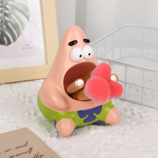 Kawaii Patrick Pen/Makeup Brush Holder