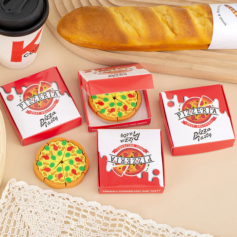 Pizza eraser