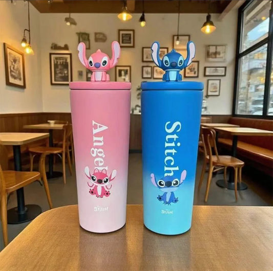 Kawaii Stitch & Angel Sipper