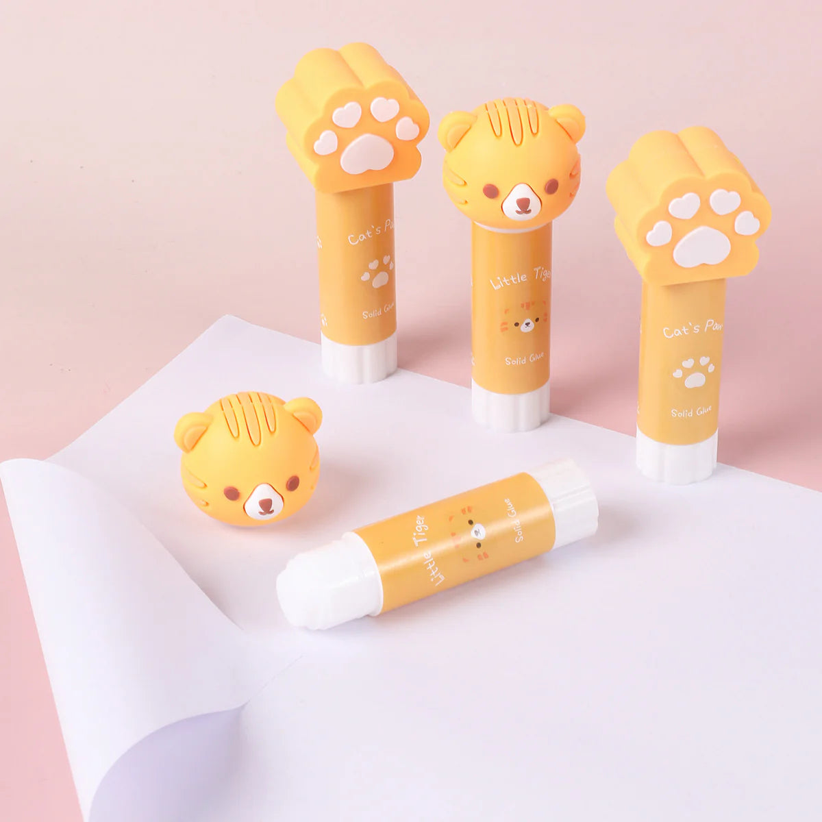 Little Tiger/Cat Paw Design Glue Stick