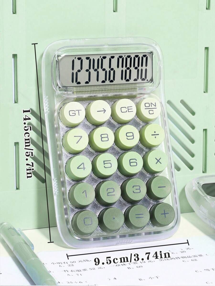 Kawaii Transparent Pastel Calculator✨✖️