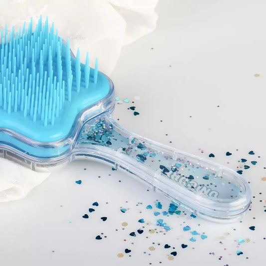 Unicorn Detangling Glitter Hair Brush