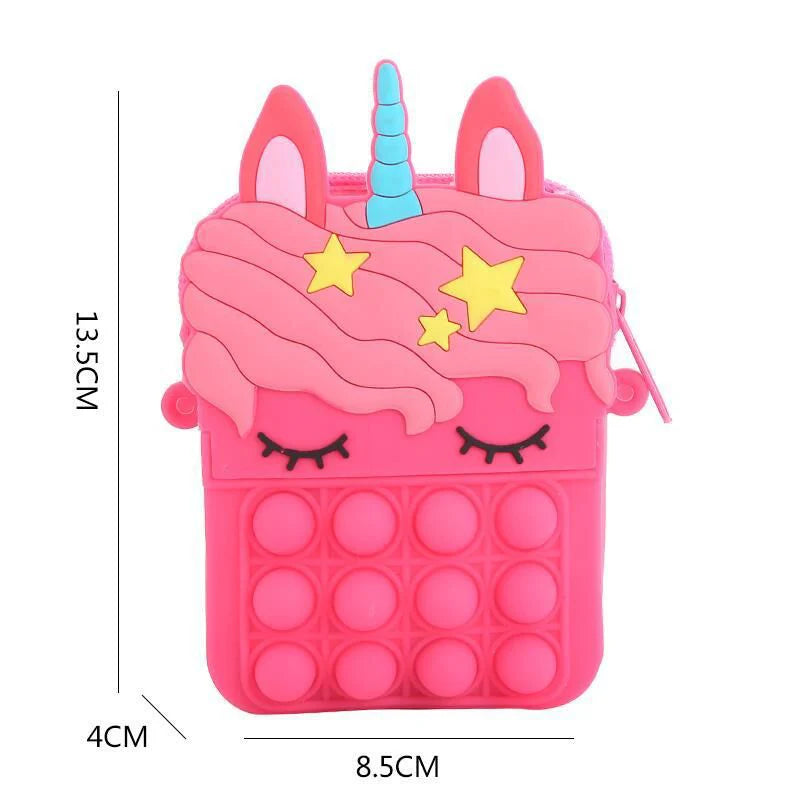 Unicorn Pop It Sling Bag